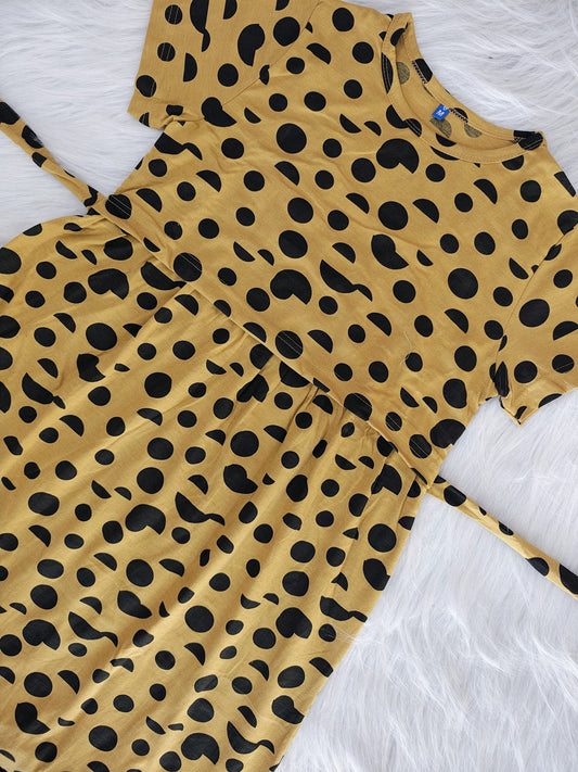 ABSTRACT POLKA DOT | NORMAL - thick cotton