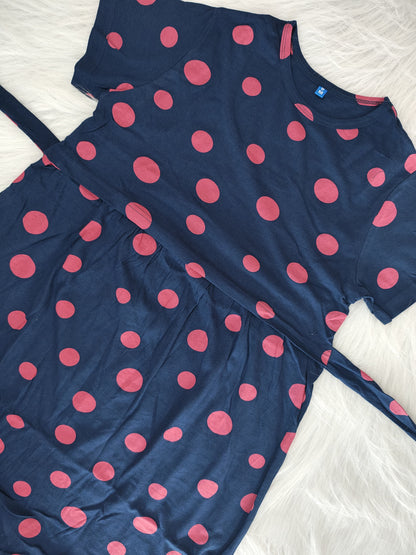PINK POLKA | NORMAL - soft cotton