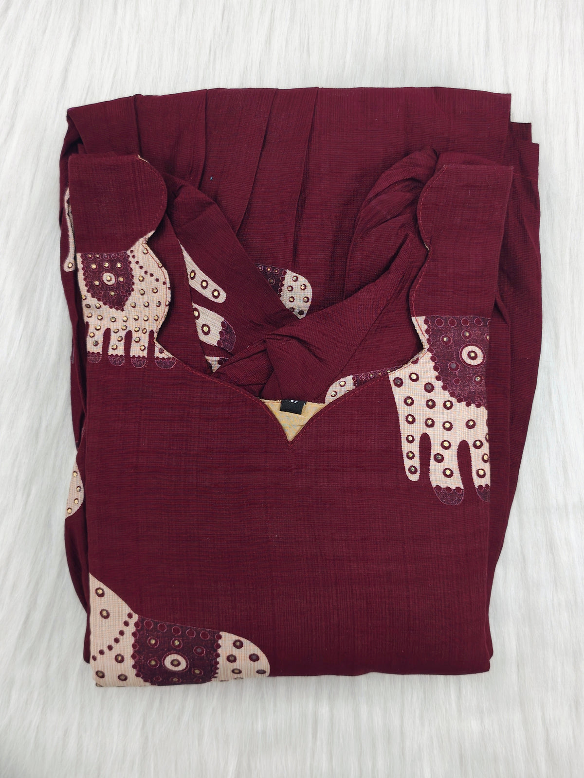 WINE ELEPHANT | RAYON ZIPPER