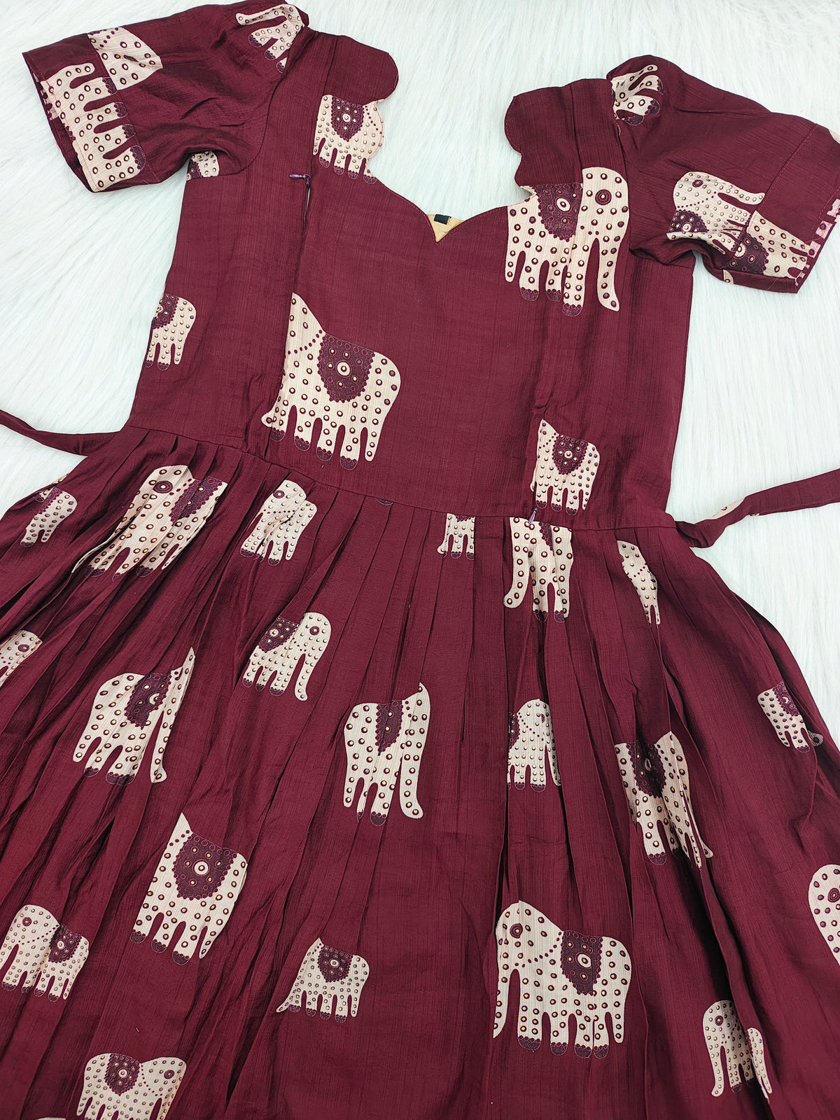 WINE ELEPHANT | RAYON ZIPPER