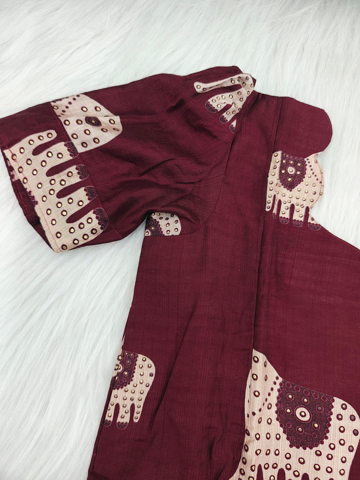 WINE ELEPHANT | RAYON ZIPPER