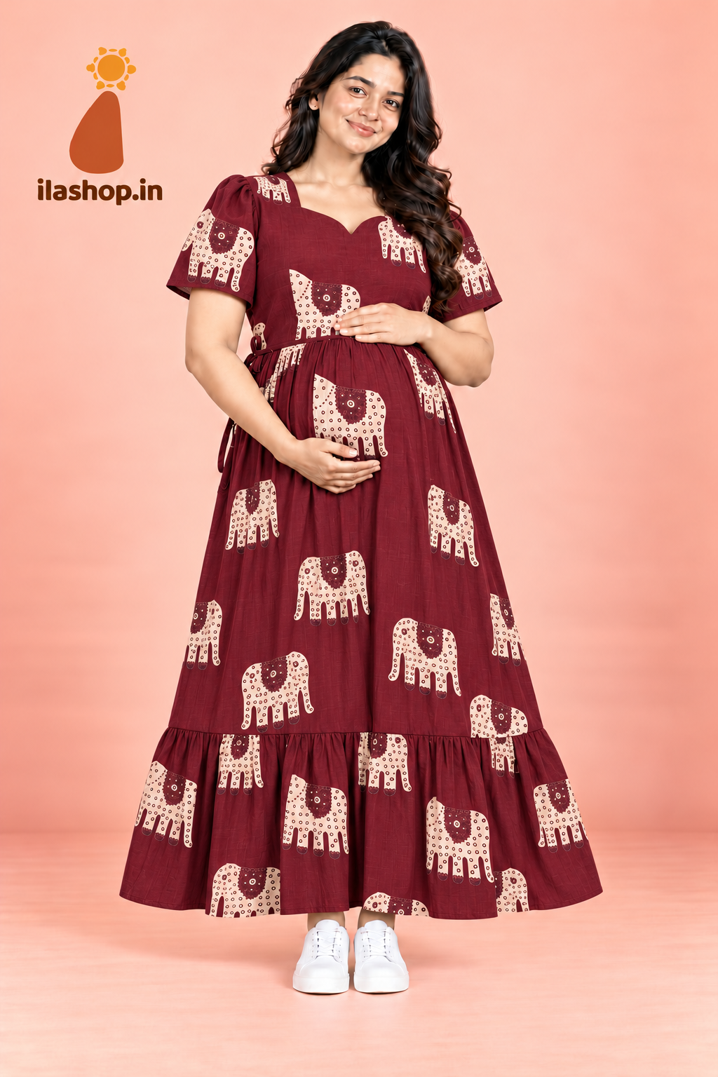 WINE ELEPHANT | RAYON ZIPPER