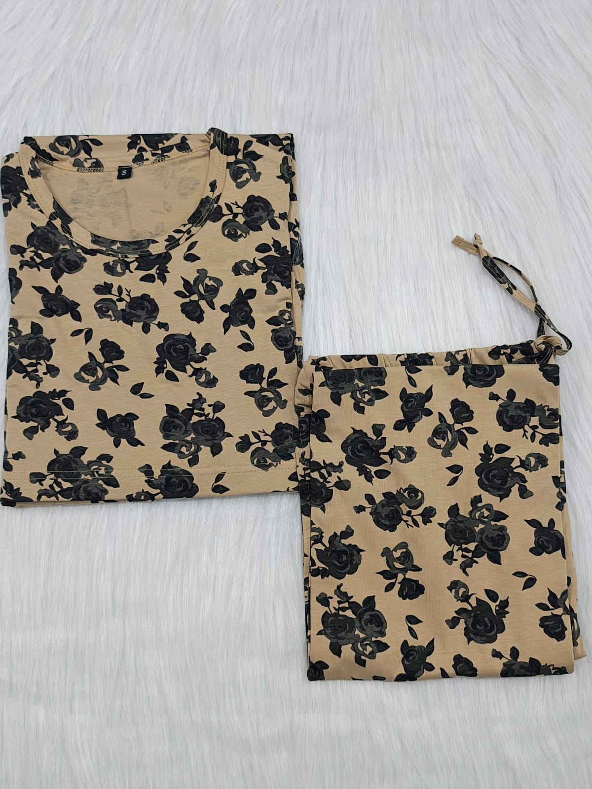 SANDAL BLACK ROSE | PEPLUM