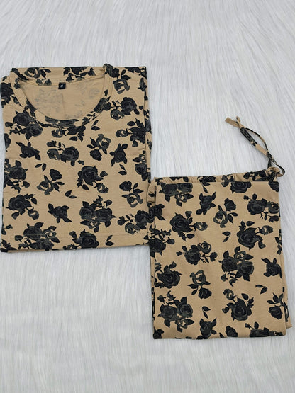 SANDAL BLACK ROSE | PEPLUM