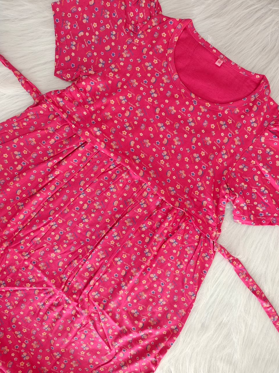 MINI BUTTERFLY FLORAL | PUFF