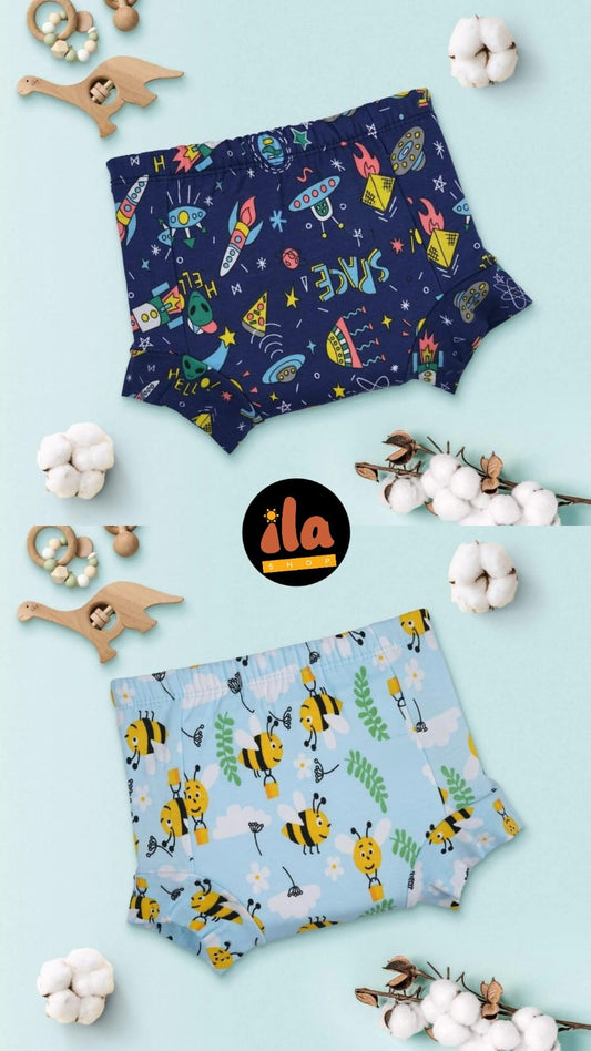 NAVY SPACE & BEES | SNUGFIT