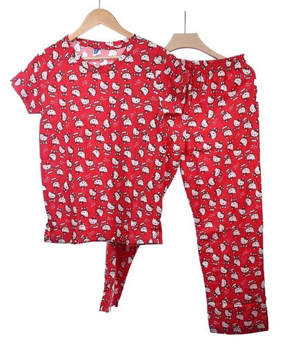 RED HELLO KITTY | CO-ORD