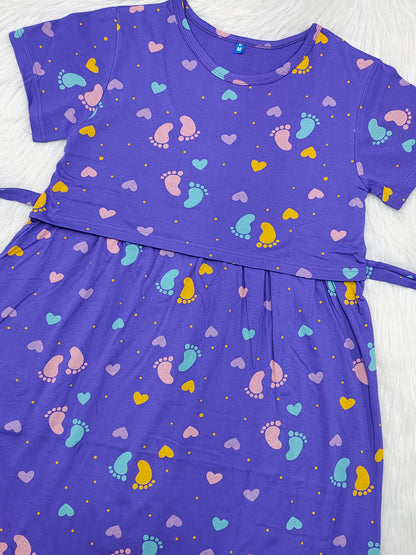 VIOLET FOOT PRINT | NORMAL
