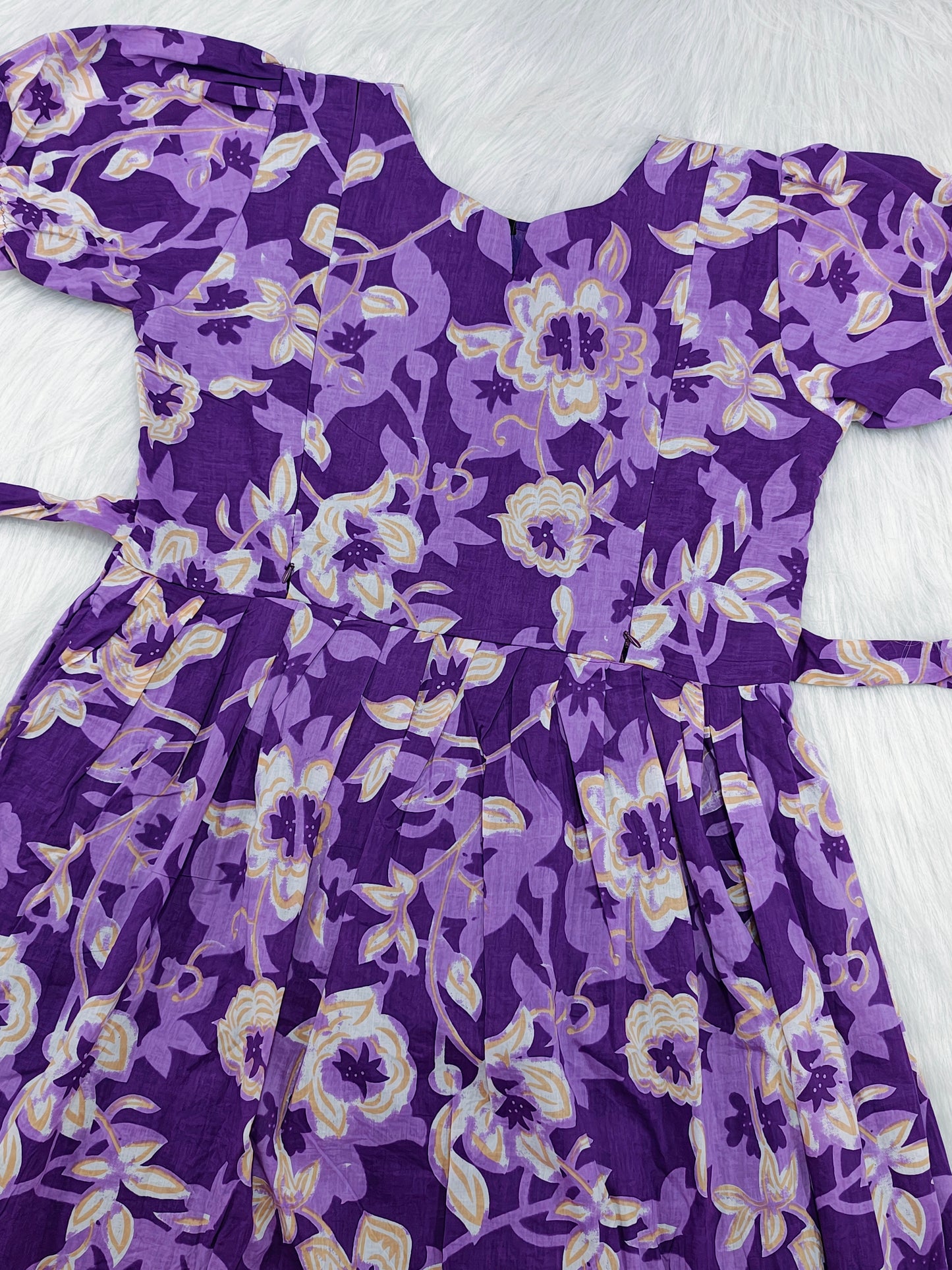 PURPLE FLORA | ZIPPER