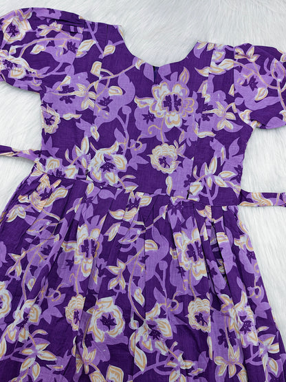 PURPLE FLORA | ZIPPER
