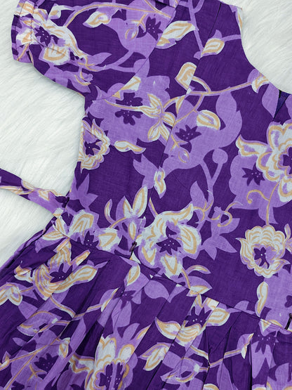 PURPLE FLORA | ZIPPER