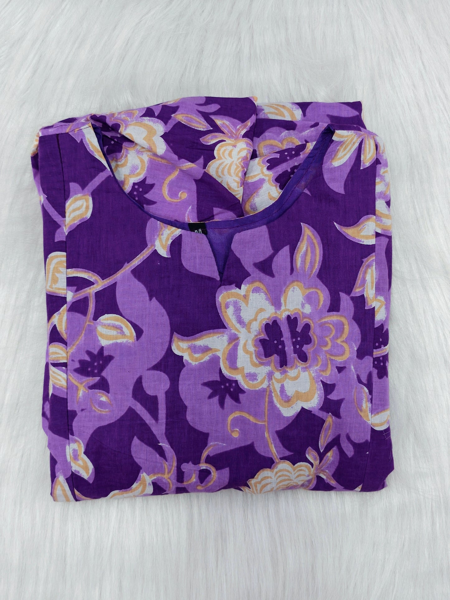 PURPLE FLORA | ZIPPER
