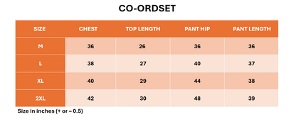 ORANGE ICE CREAME | CO-ORD