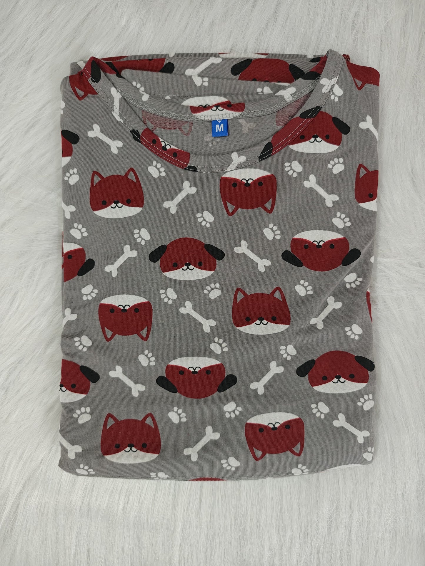 PAWS GREY | NORMAL - thick cotton