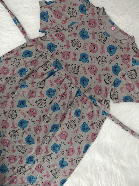 GREY PANDA | PUFF - thick cotton
