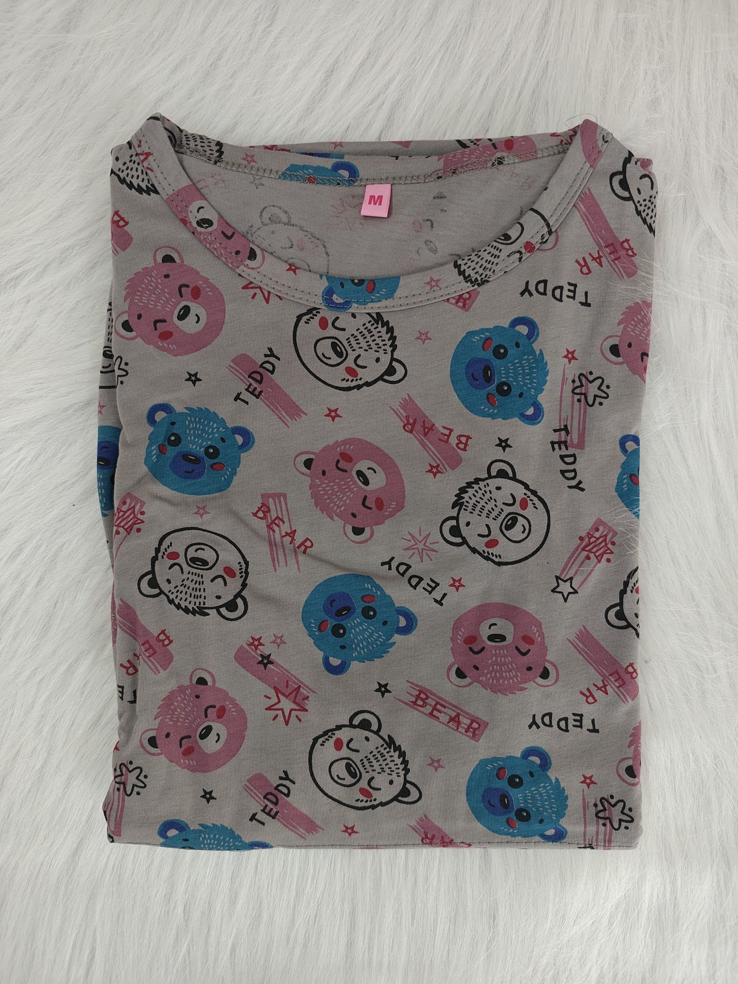GREY PANDA | PUFF - thick cotton