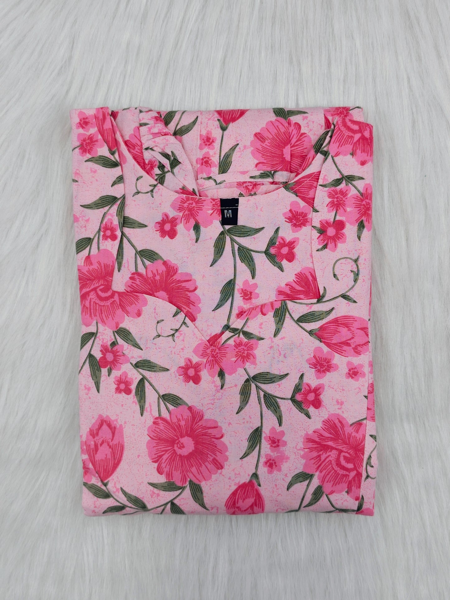 WHITE PINK FLORA | ZIPPER