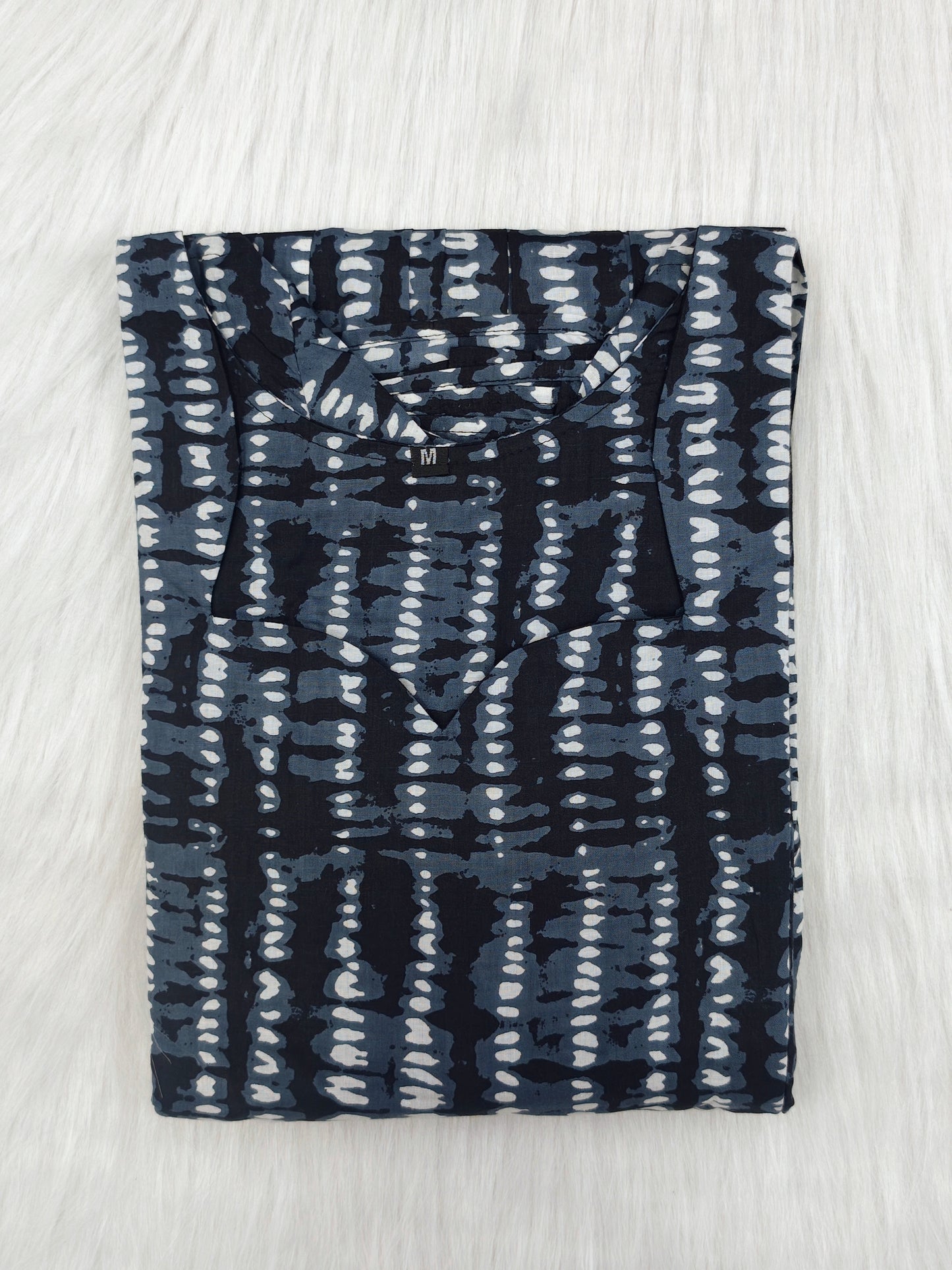 GREY LINE DOTS| ZIPPER