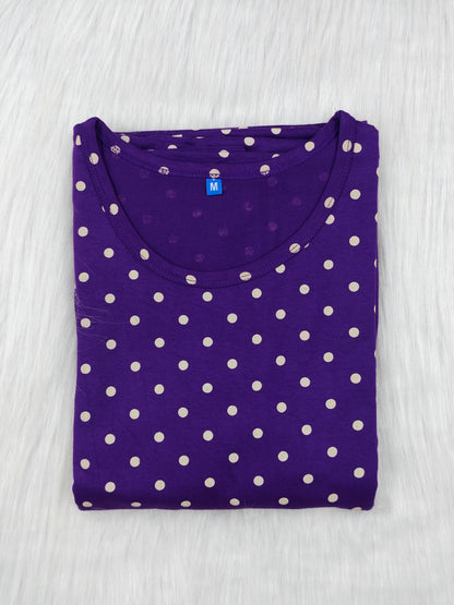 PURPLE POLKA | CASUAL