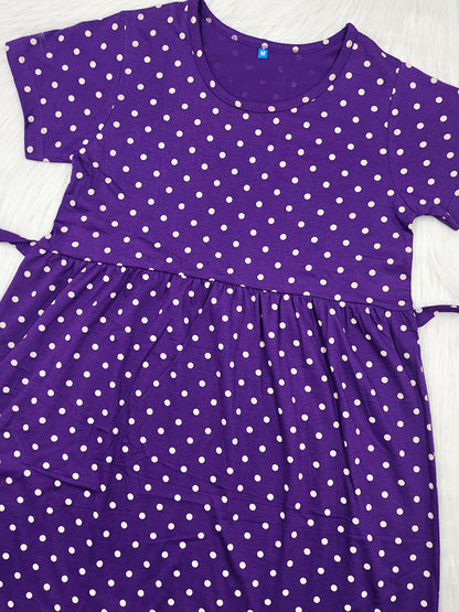 PURPLE POLKA | CASUAL