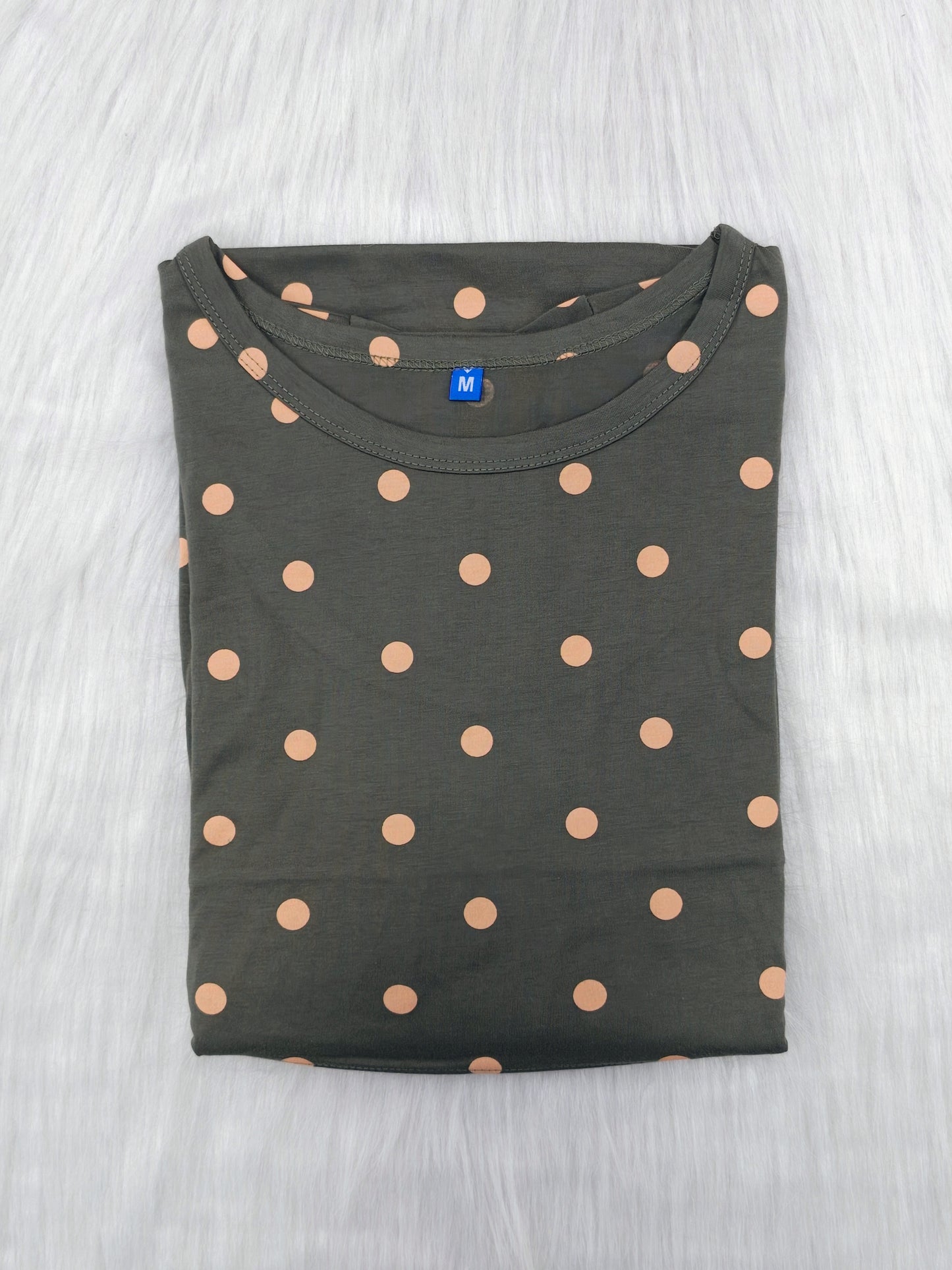 OLIVE MIST POLKA | NORMAL