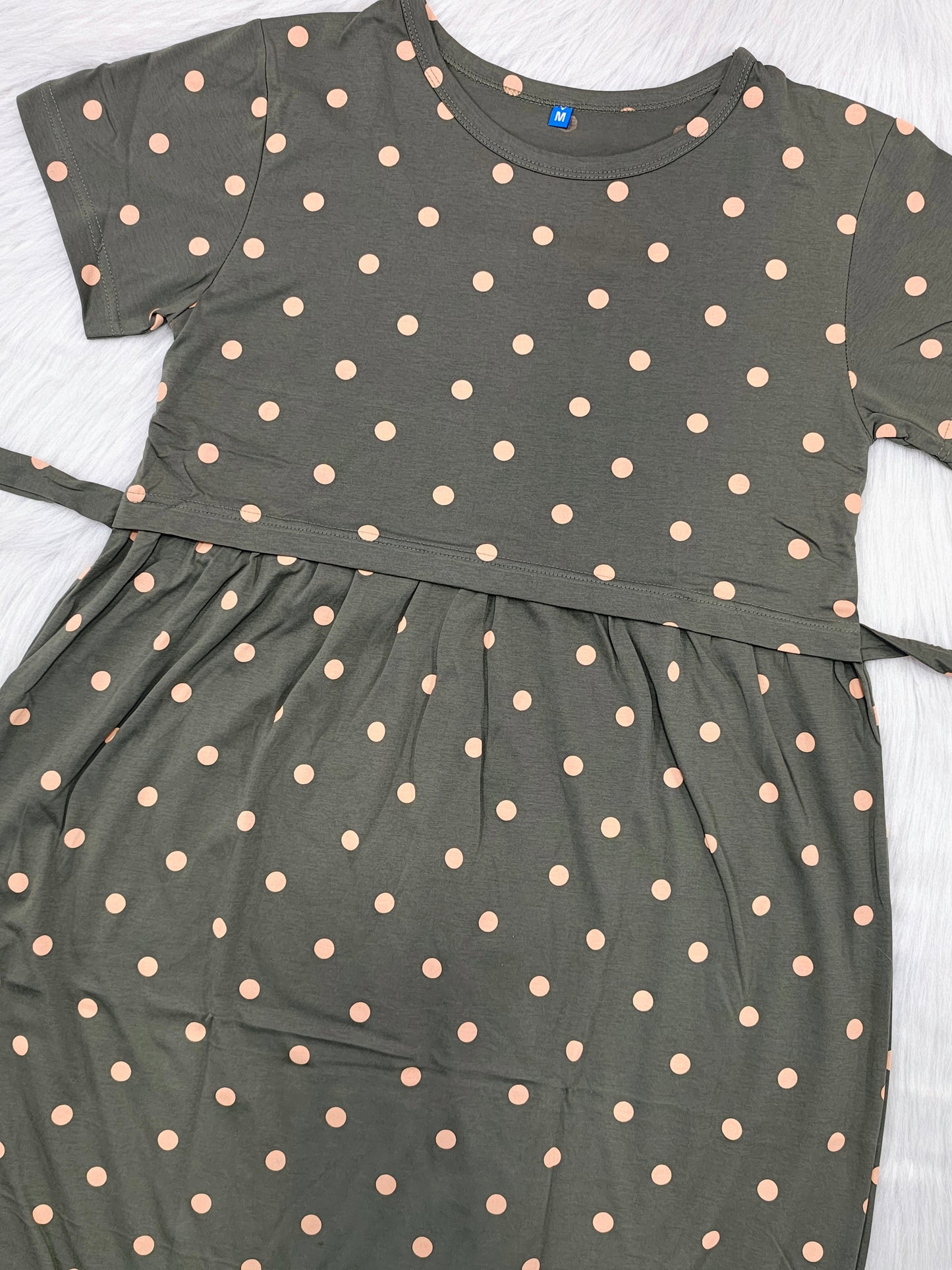 OLIVE MIST POLKA | NORMAL