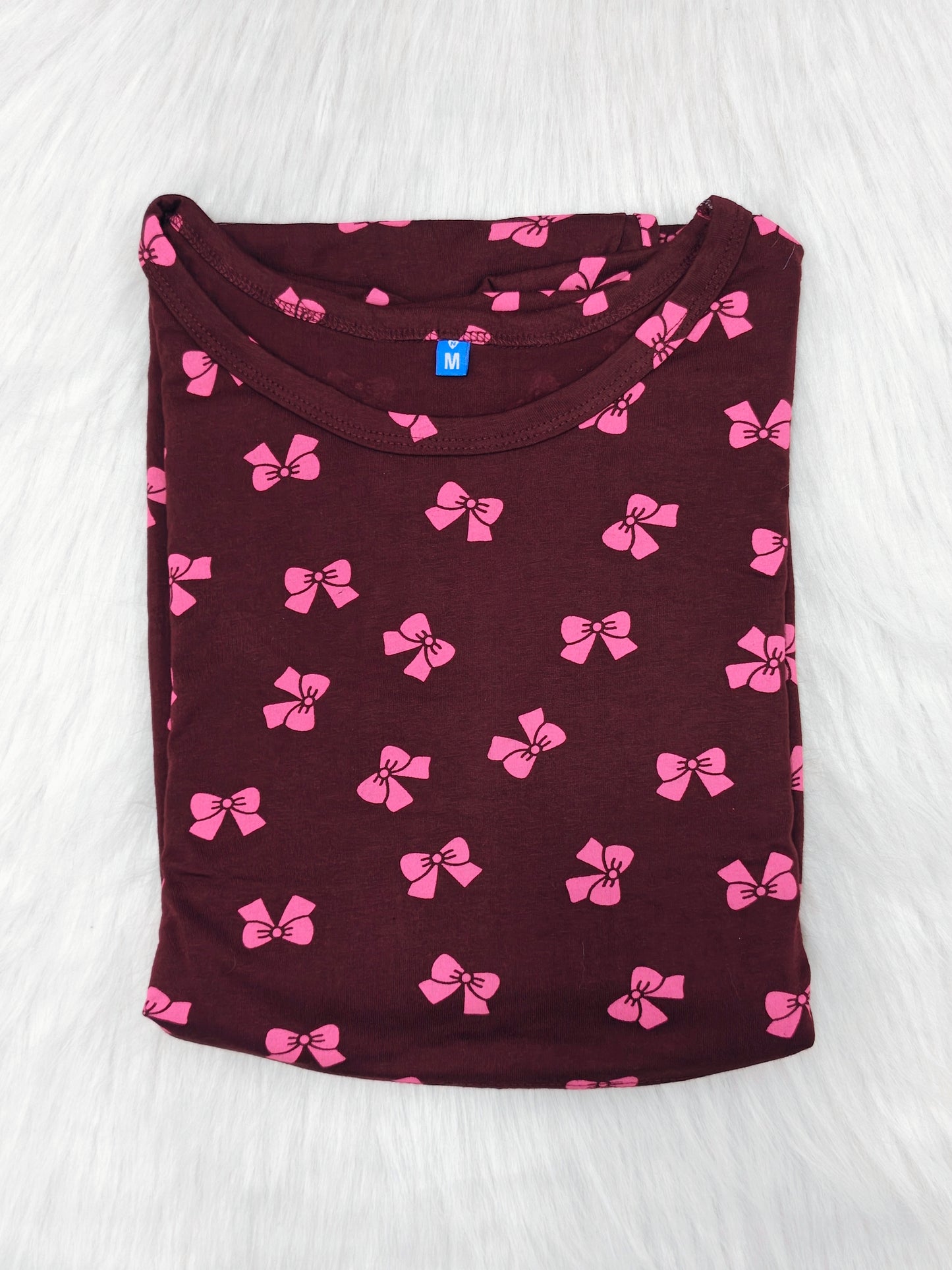MARON PINK BOW | NORMAL