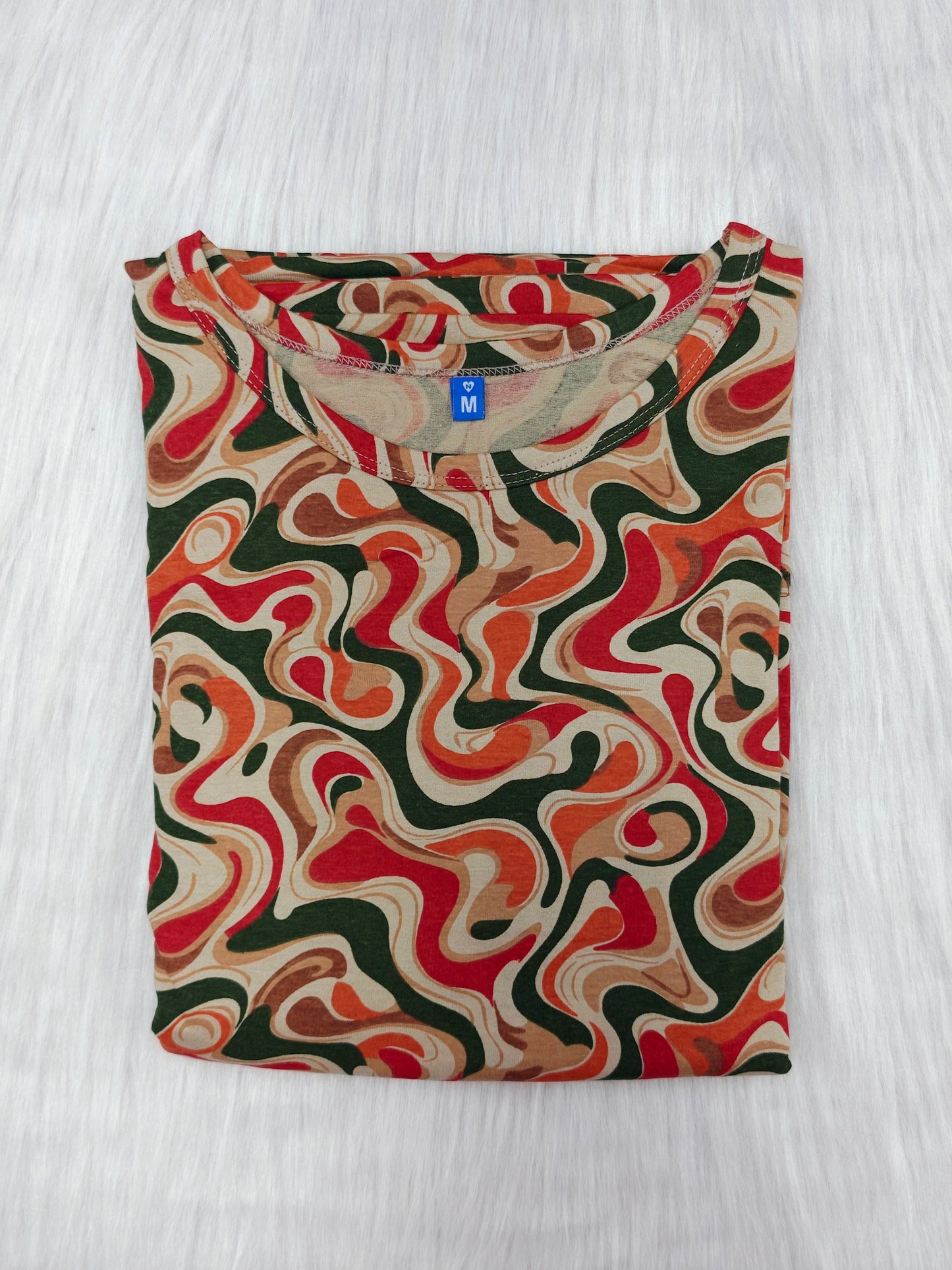 RETRO OLIVE WAVE | NORMAL