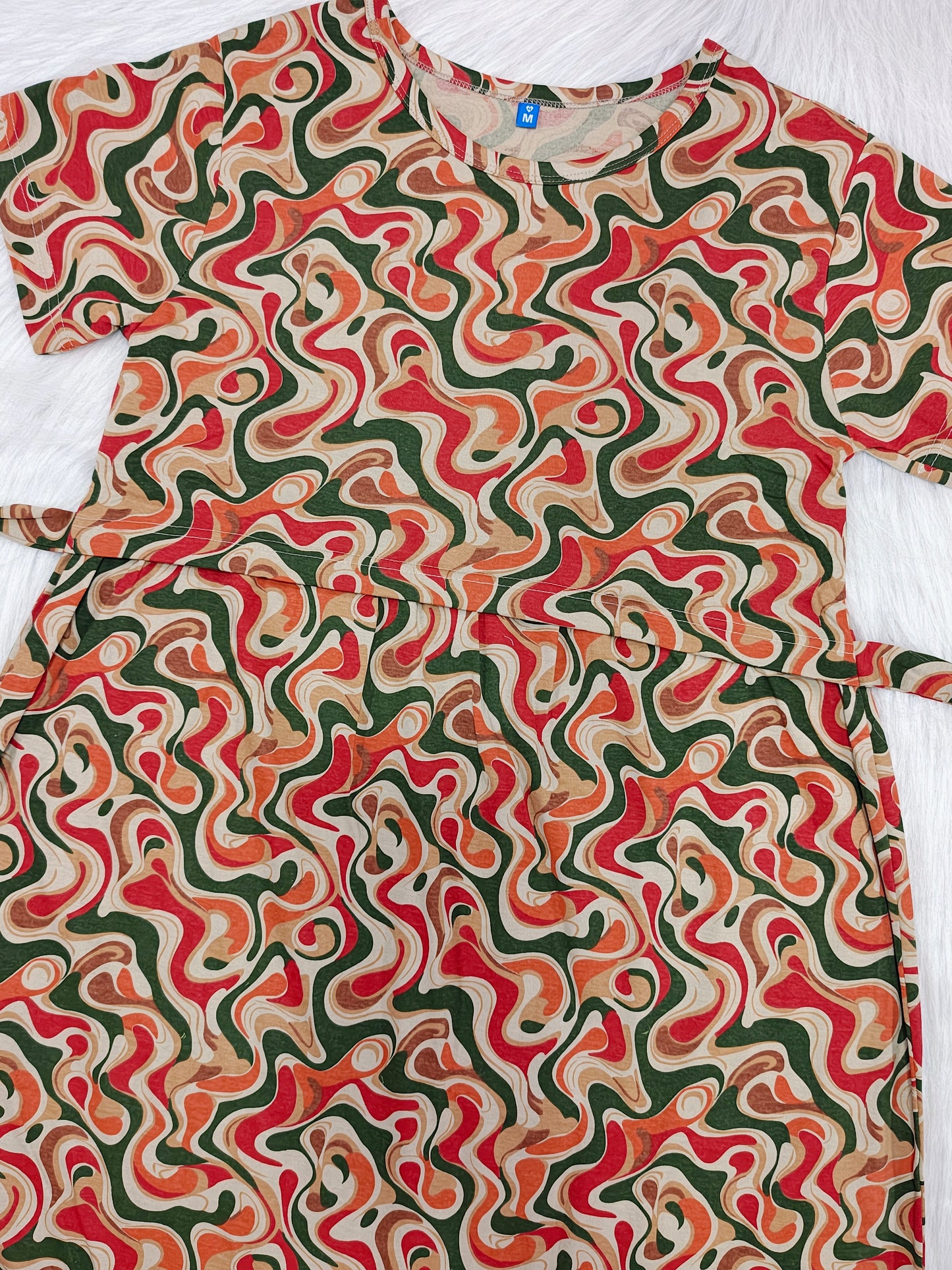 RETRO OLIVE WAVE | NORMAL