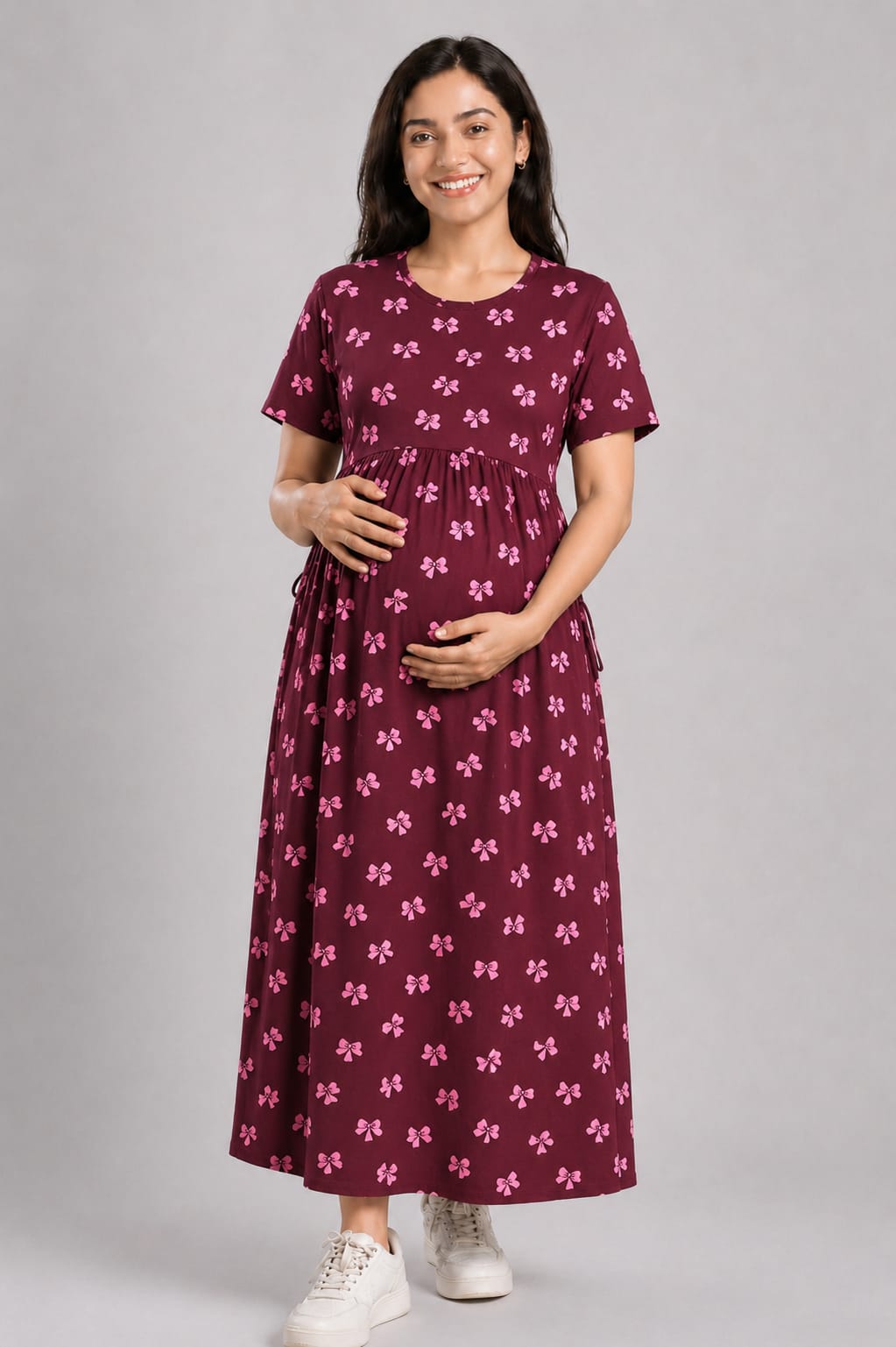 MARON PINK BOW | NORMAL