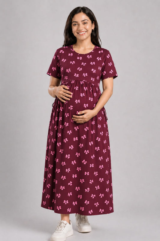 MARON PINK BOW | NORMAL