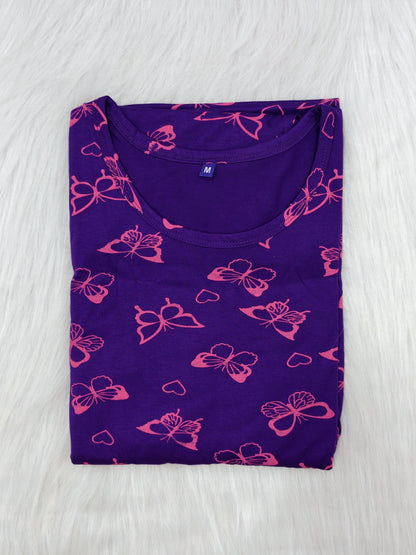 PURPLE BUTTERFLY | CASUAL