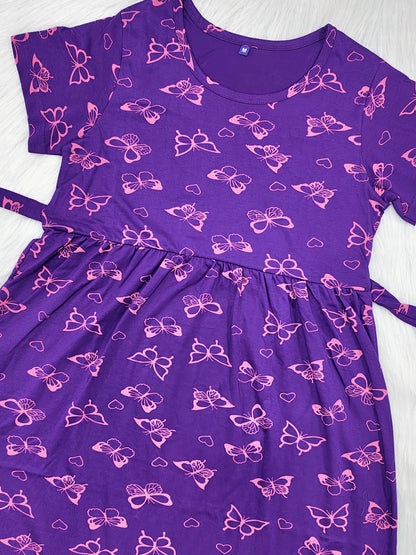 PURPLE BUTTERFLY | CASUAL