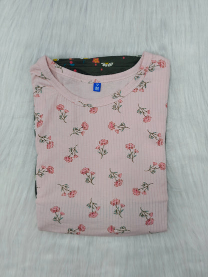 PINK ROSE & OLIVE DAISY | DUAL