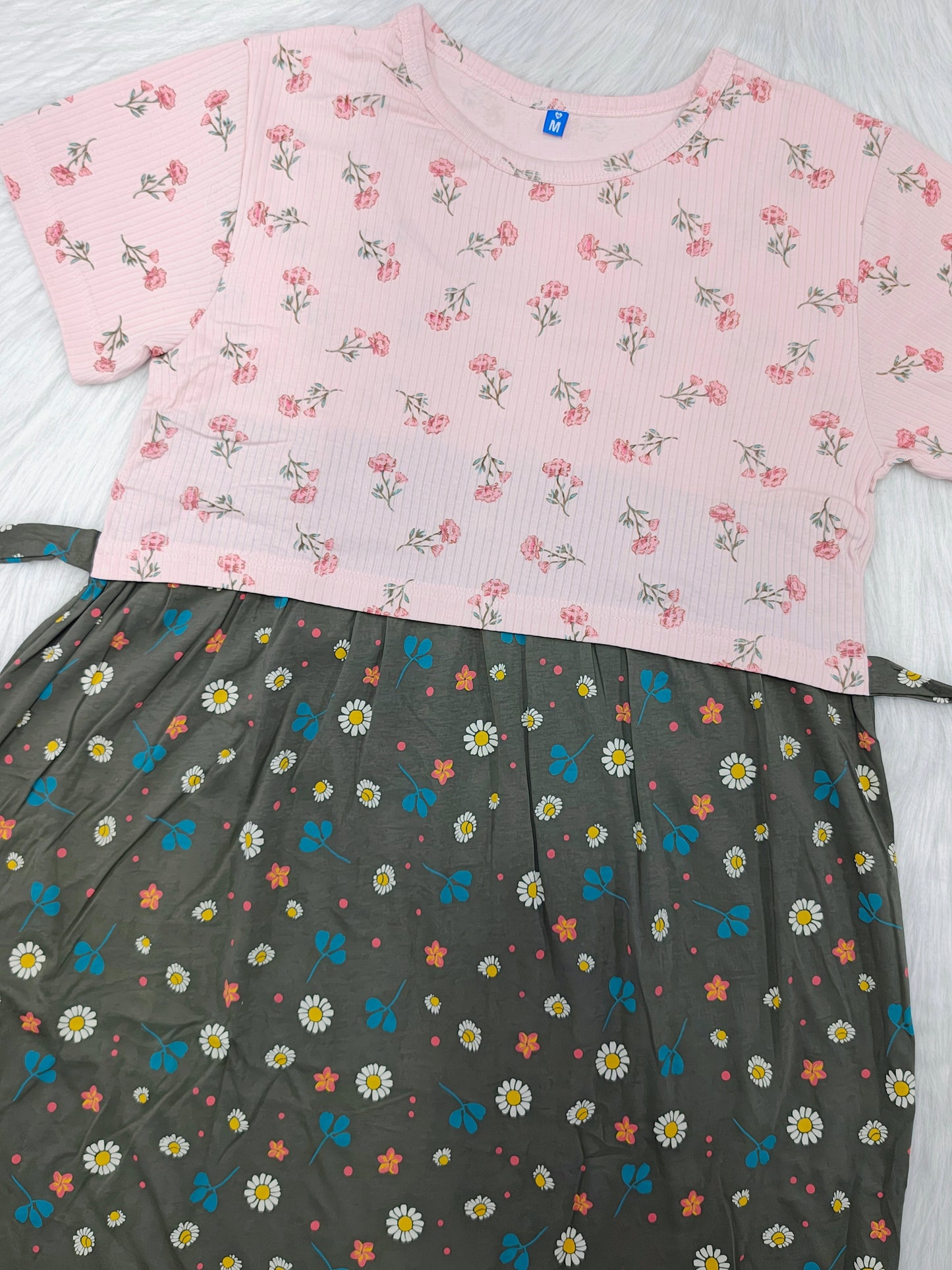 PINK ROSE & OLIVE DAISY | DUAL