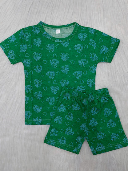GREEN VALENTINE | KID CO-ORD