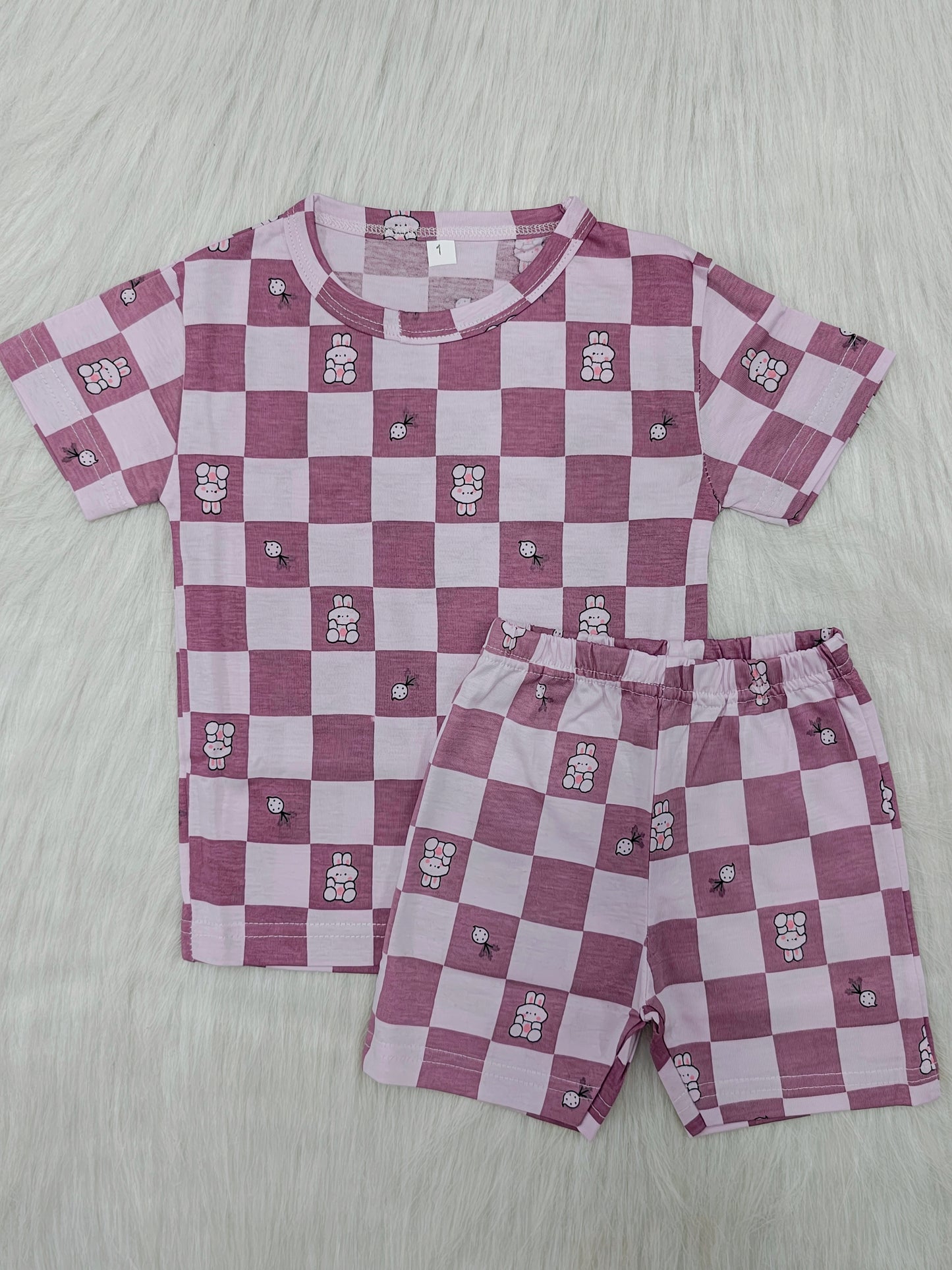 BUNNY CHECK | KID CO-ORD