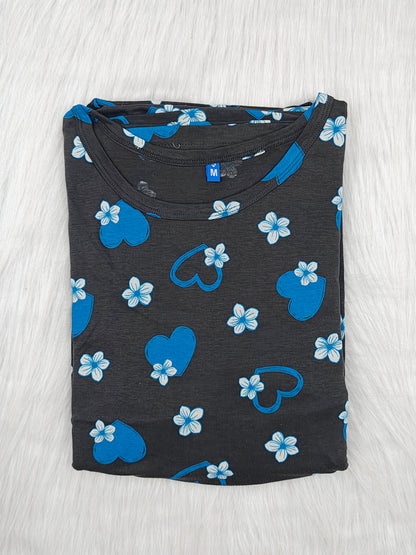 GREY DAISY HEARTS | NORMAL