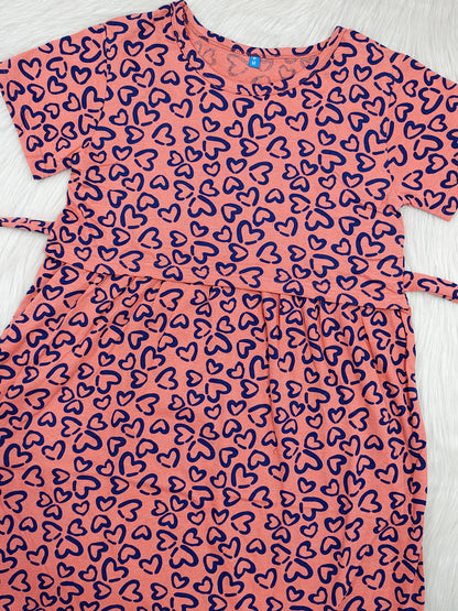 PEACH NAVY VALENTINE | NORMAL