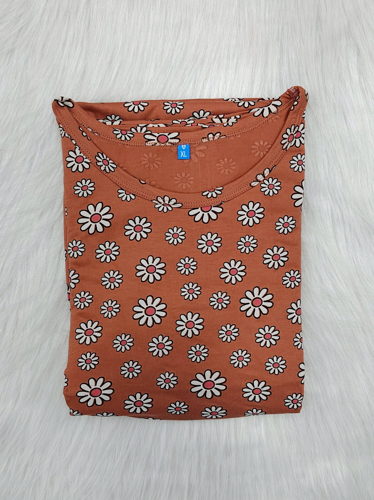 PEACH WHITE DAISY  | NORMAL