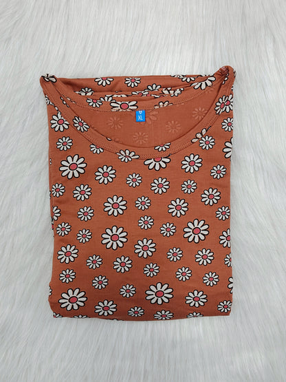 PEACH WHITE DAISY  | NORMAL