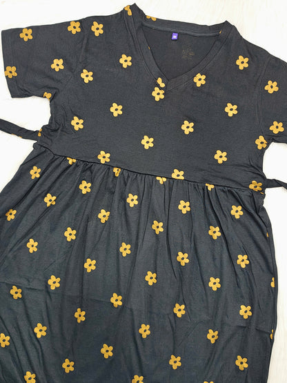 BLACK GOLDEN DAISY | CASUAL