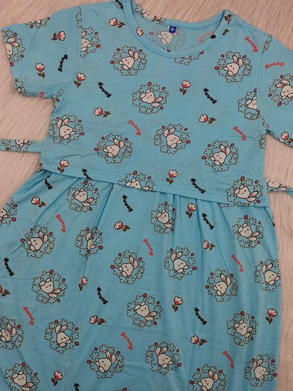 SKY BLUE BUNNY DAISY | NORMAL