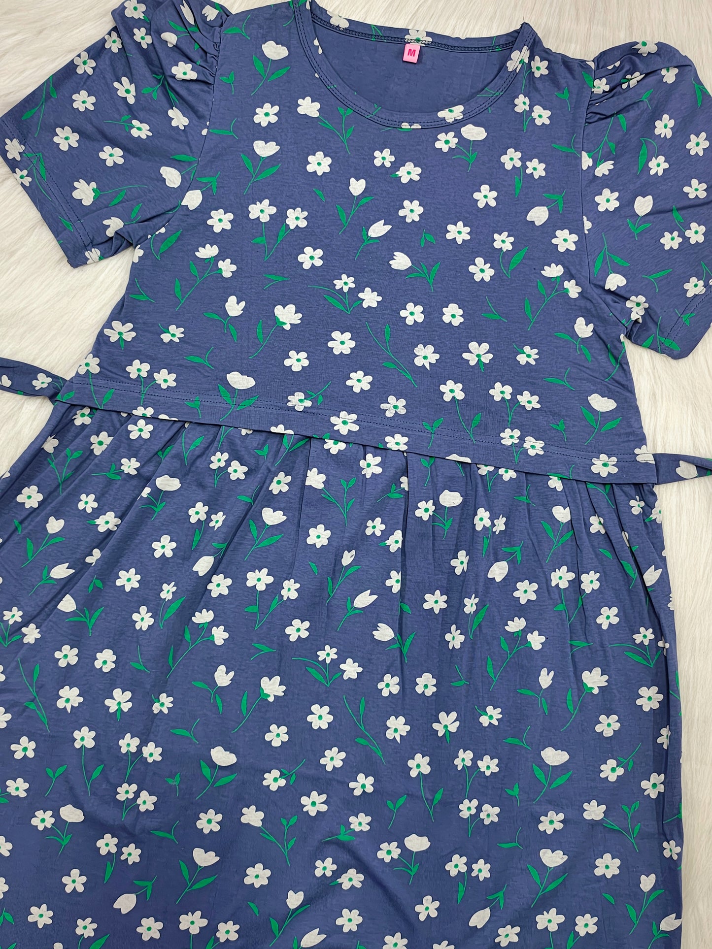 SLATE BLUE DAISY | PUFF