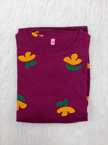 WINE YELLOW TULIP | PUFF