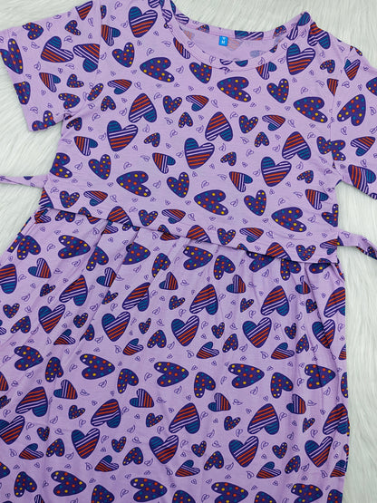LILAC STRIPE VALENTINE | NORMAL