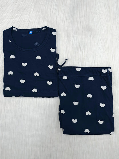 NAVY VALENTINE | PEPLUM