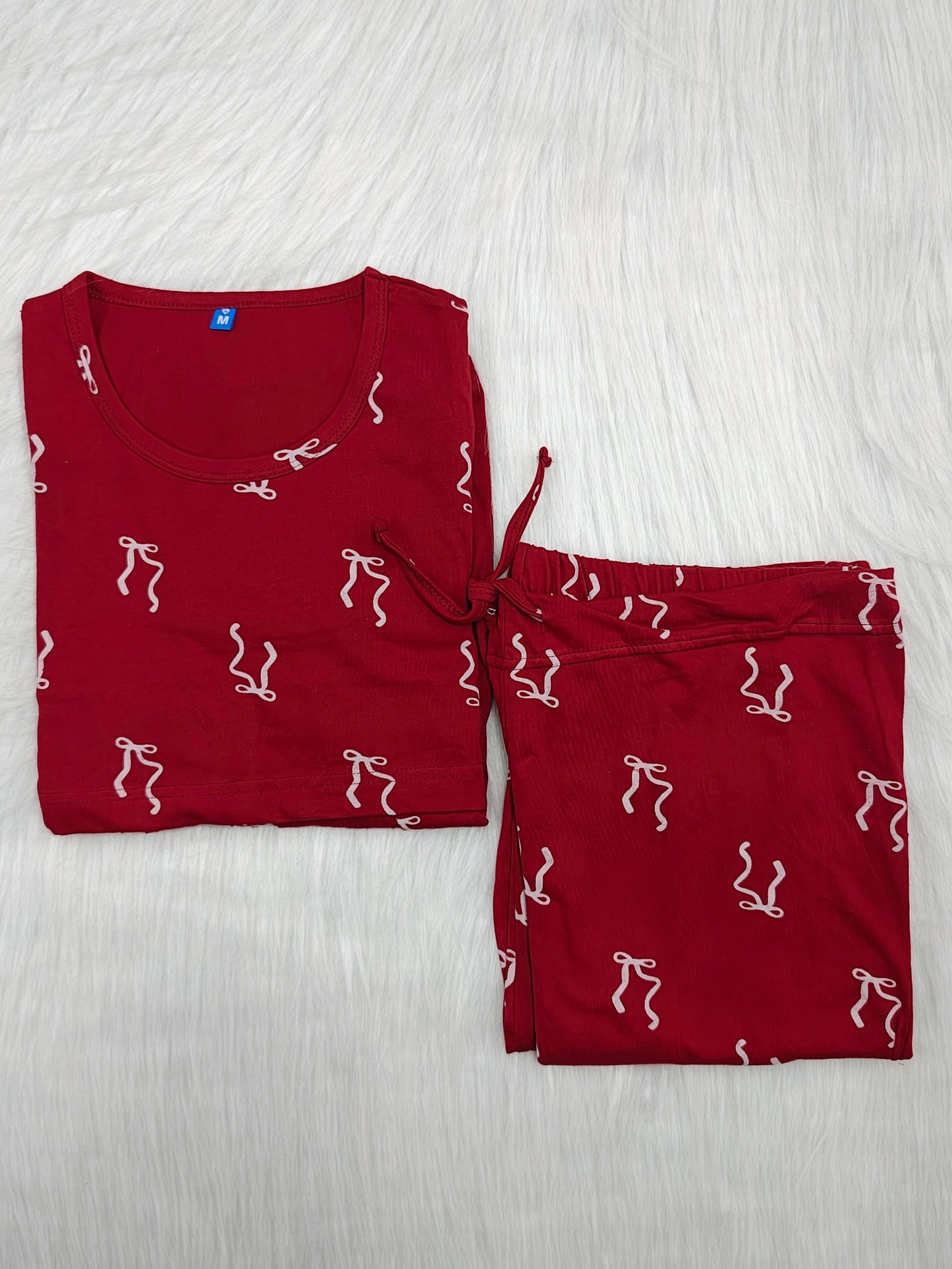 RED BOW | PEPLUM