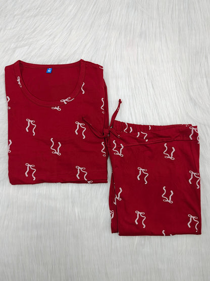 RED BOW | PEPLUM