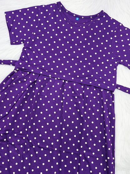 ROYAL PURPLE POLKA | NORMAL
